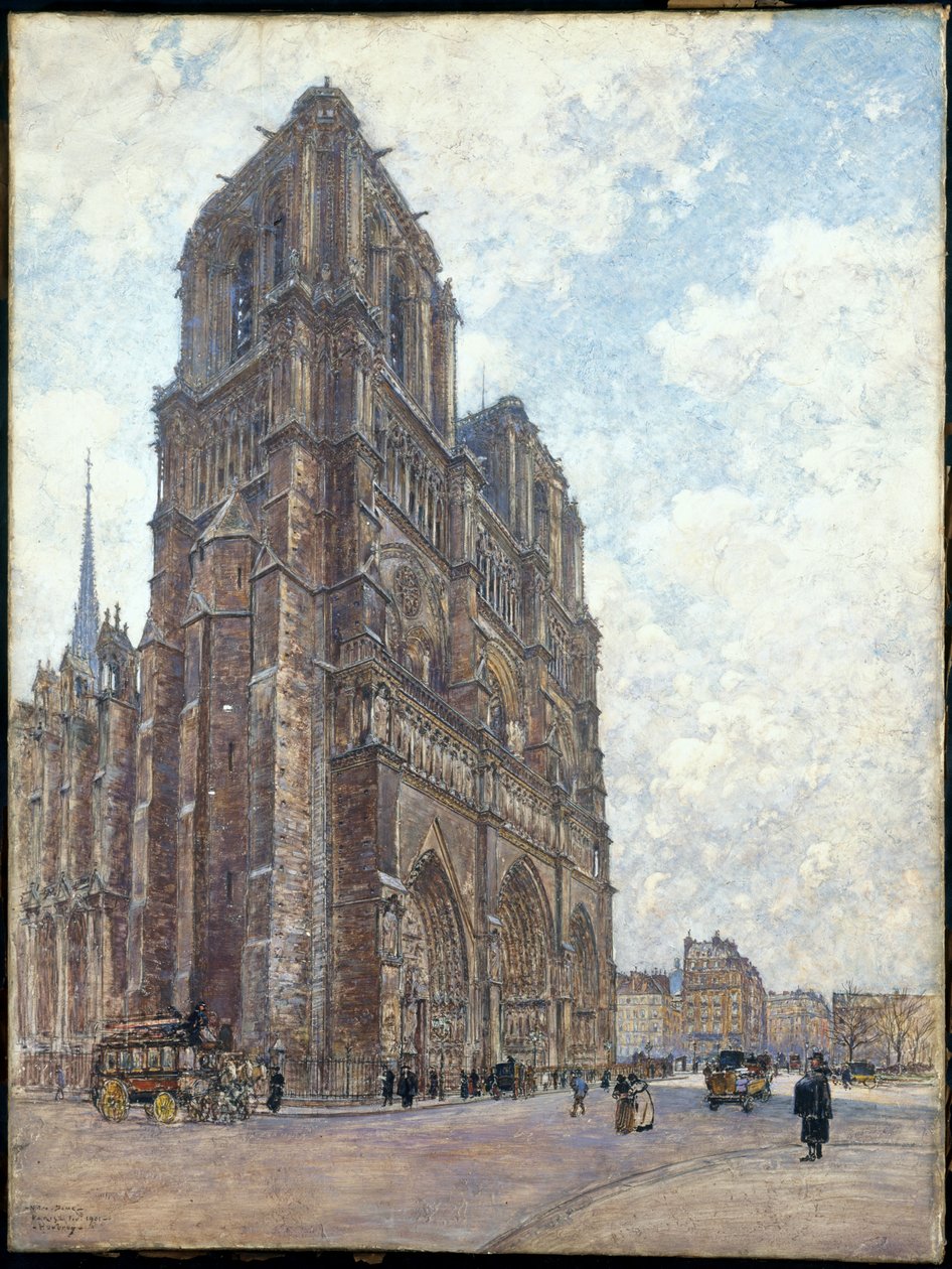 Notre-Dame de Paris von Frederic Anatole Houbron