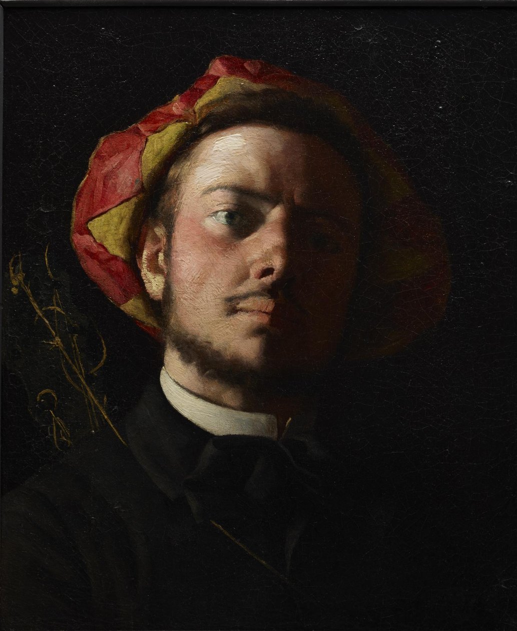 Porträt eines Unbekannten als Troubadour von Frédéric Bazille