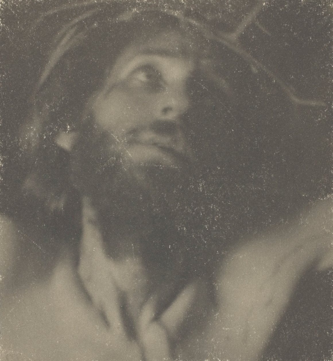 Studie des Kopfes Christi, 1898 von Fred Holland Day