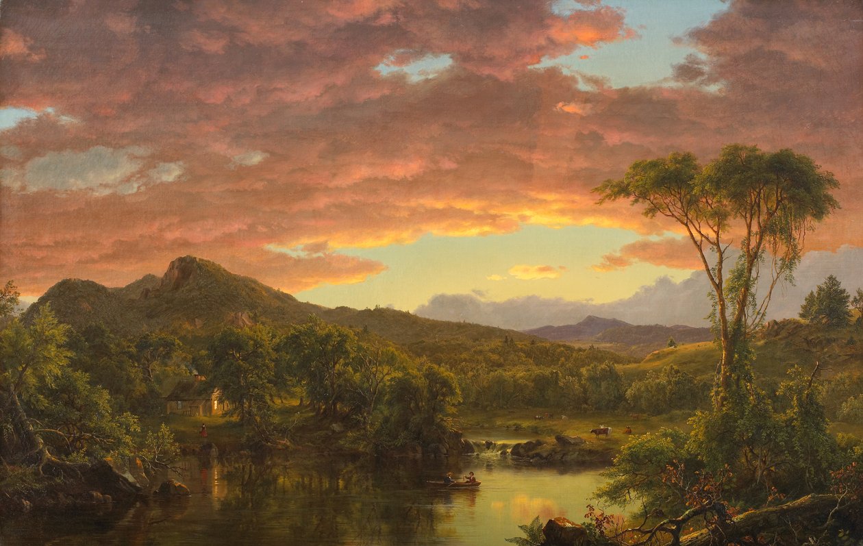 Ein Landhaus von Frederic Edwin Church