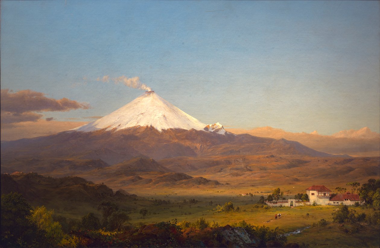 Cotopaxi, 1855 von Frederic Edwin Church
