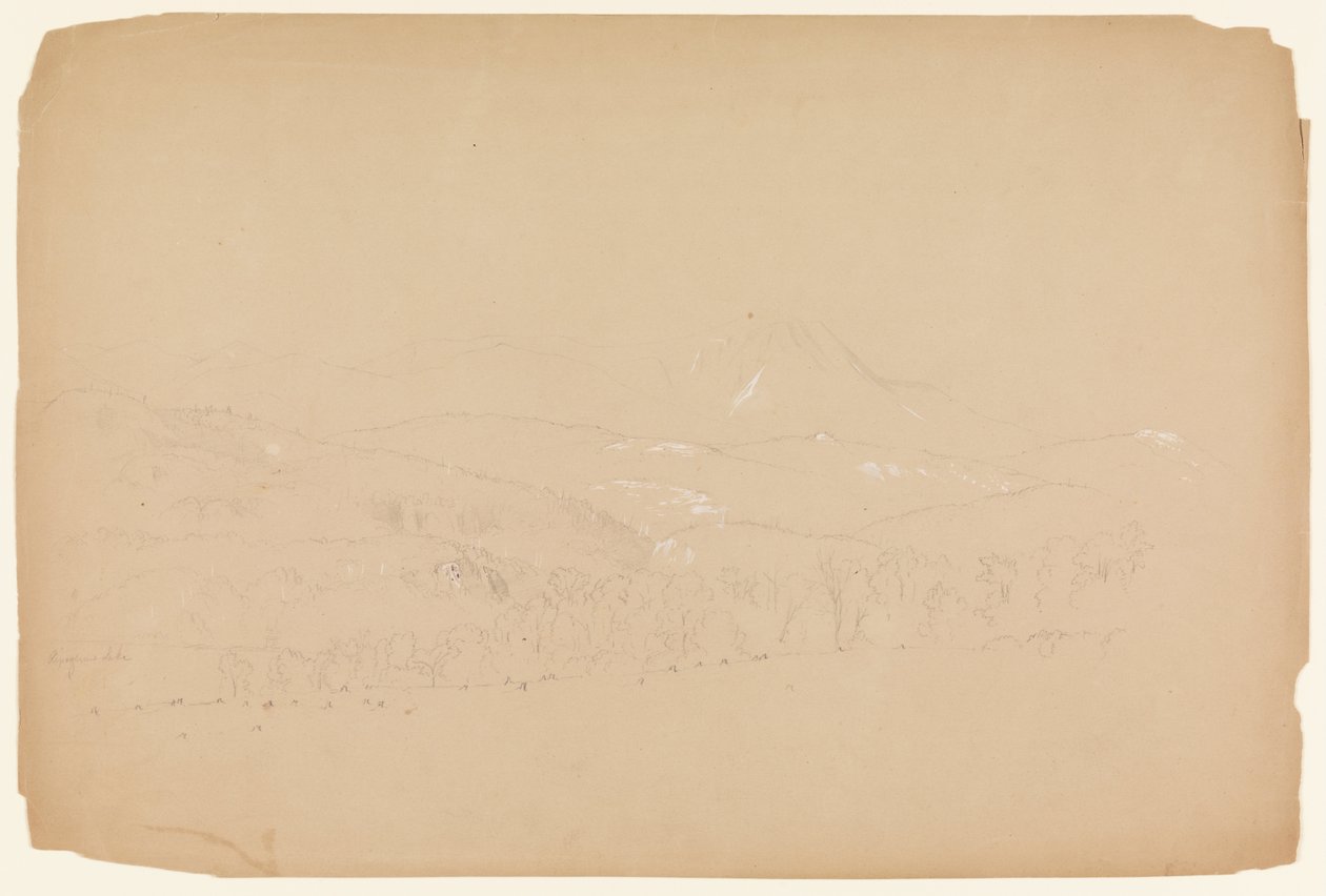 Fernsicht auf den Katahdin vom Westen von Frederic Edwin Church