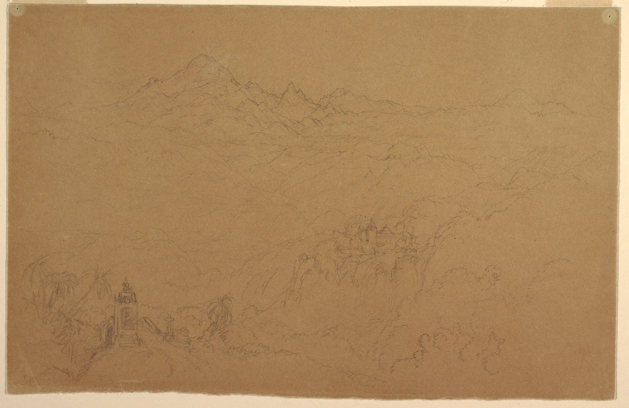 Andenlandschaft, Juli 1853 von Frederic Edwin Church