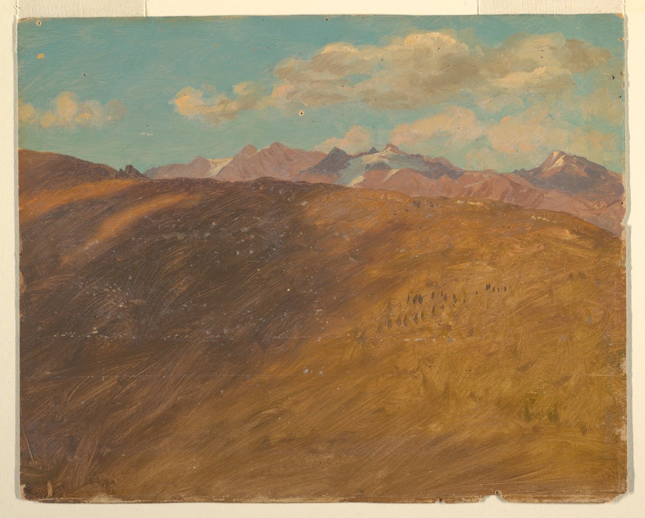 Bayerische oder Schweizer Alpen von Frederic Edwin Church