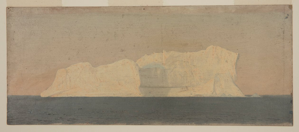 Schwimmender Eisberg, Labrador, Juni oder Juli 1859 von Frederic Edwin Church