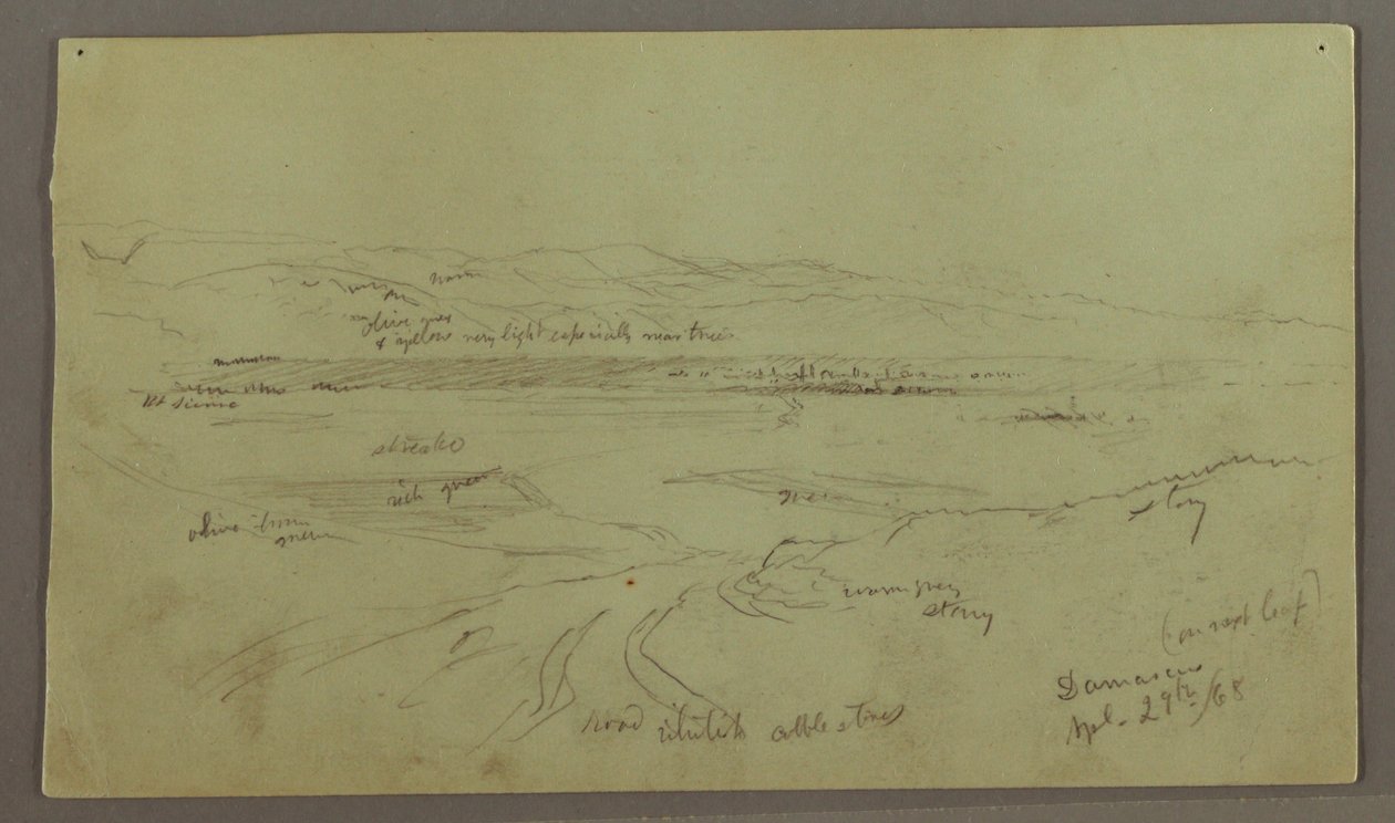 Hügel und Ebenen, 29. April 1868 von Frederic Edwin Church