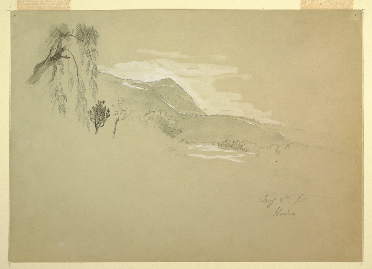 Landschaft nahe Huino, Mexiko, 8. Januar 1885 von Frederic Edwin Church