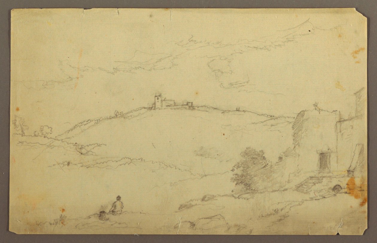Landschaft mit Figuren, 1885 von Frederic Edwin Church