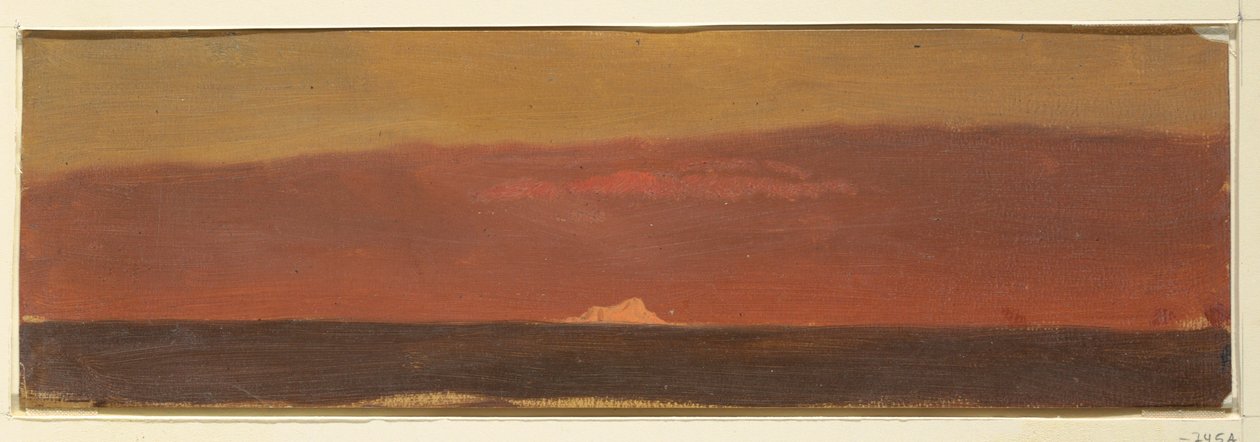 Meereslandschaft mit Eisberg, 1859 von Frederic Edwin Church