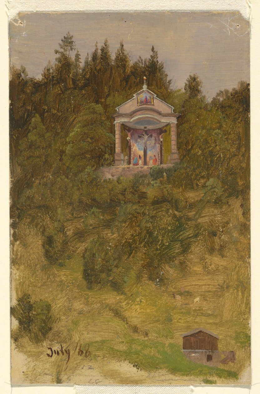 Schrein, Bayern, Juli 1868 von Frederic Edwin Church