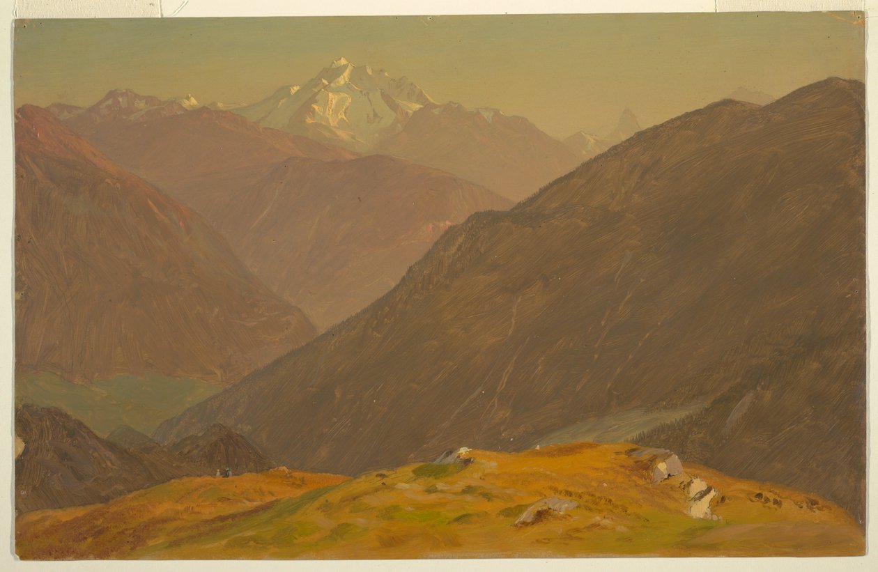 Der Goell, nahe Berchtesgaden, 1868 von Frederic Edwin Church