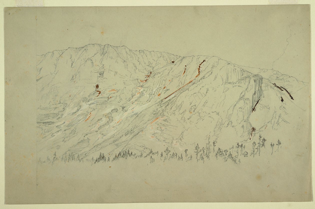 Oberer Teil des Großen Beckens, Mt. Katahdin, September 1877 von Frederic Edwin Church