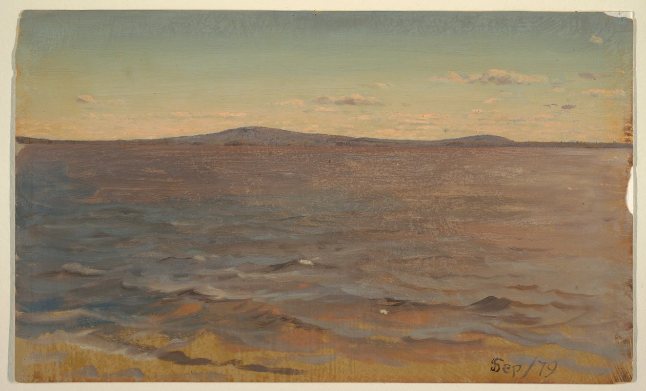 Maine, Lake Katahdin von Frederic Edwin Church