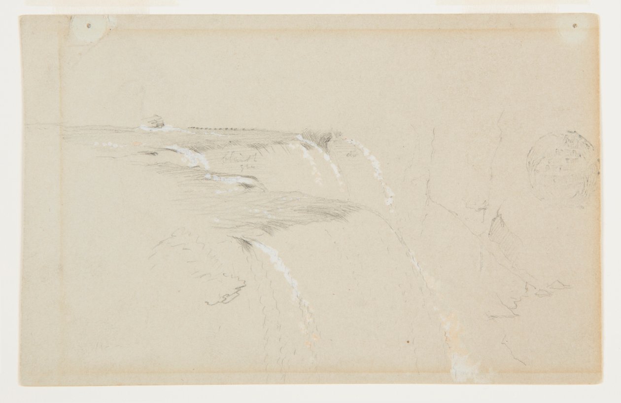Rand der amerikanischen Fälle, Niagara River von Frederic Edwin Church