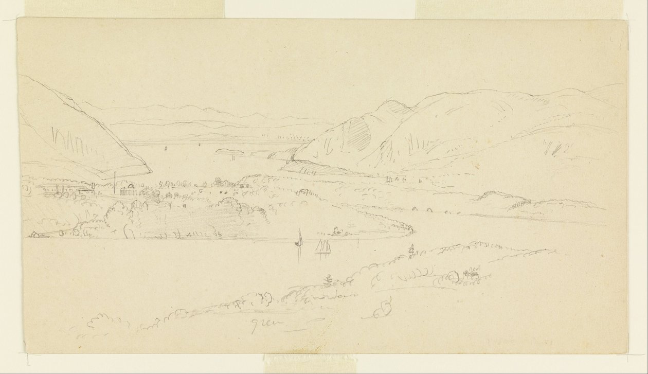 Blick auf West Point von Castle Rock von Frederic Edwin Church