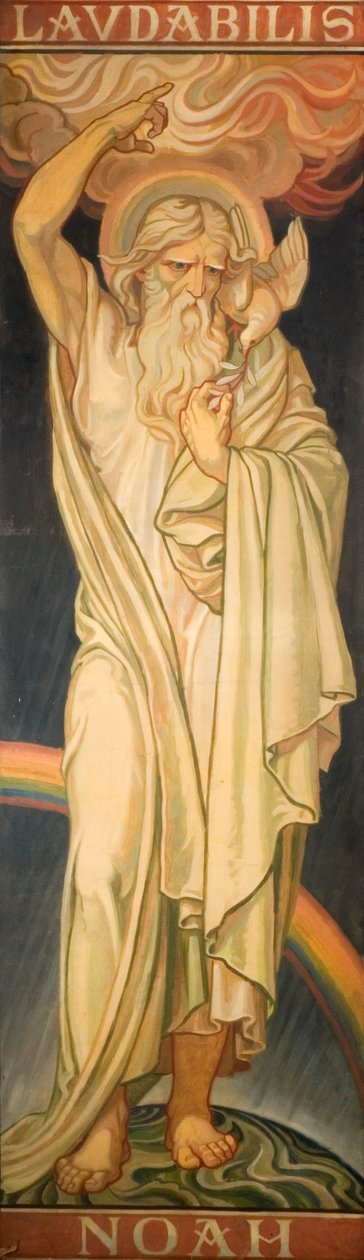Propheten aus dem Alten Testament: Noah, ca. 1910 von Frederic James Shields