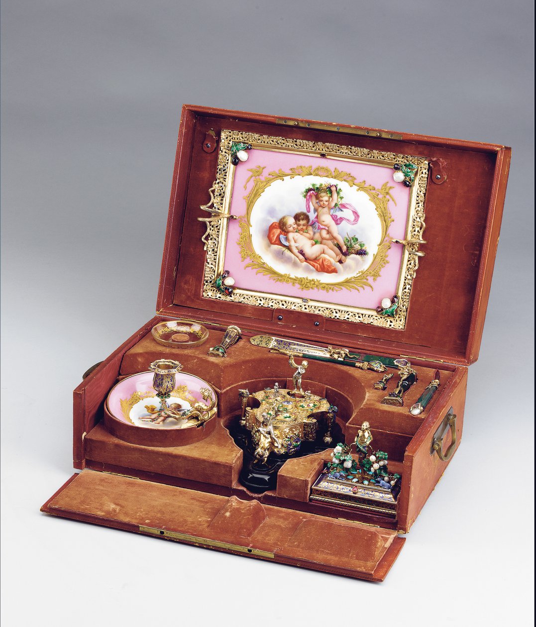 Napoleon III Case Necessaire de Bureau, ca. 1864-66 von Frederic-Jules and Wiese Jules  Rudolphi