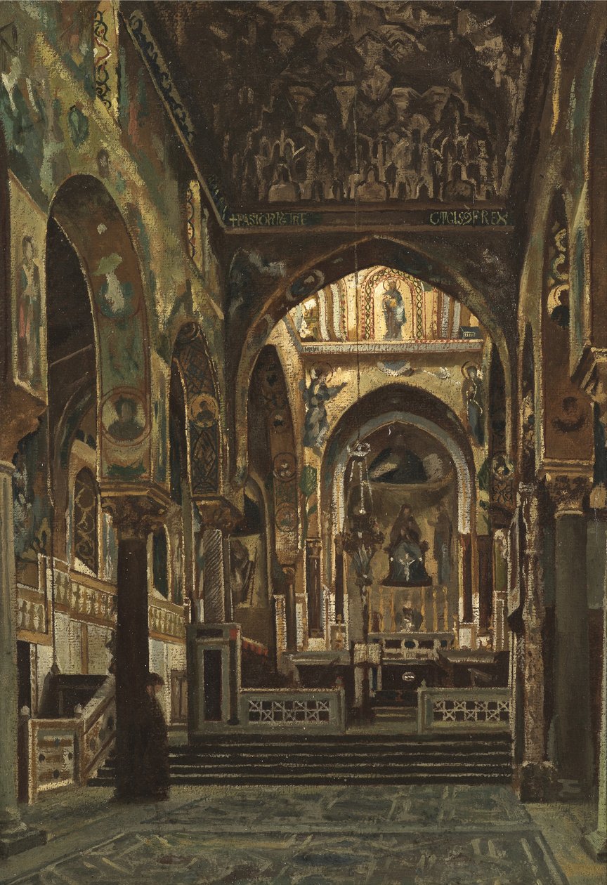 Cappella Palatina, Palermo von Frederic Leighton