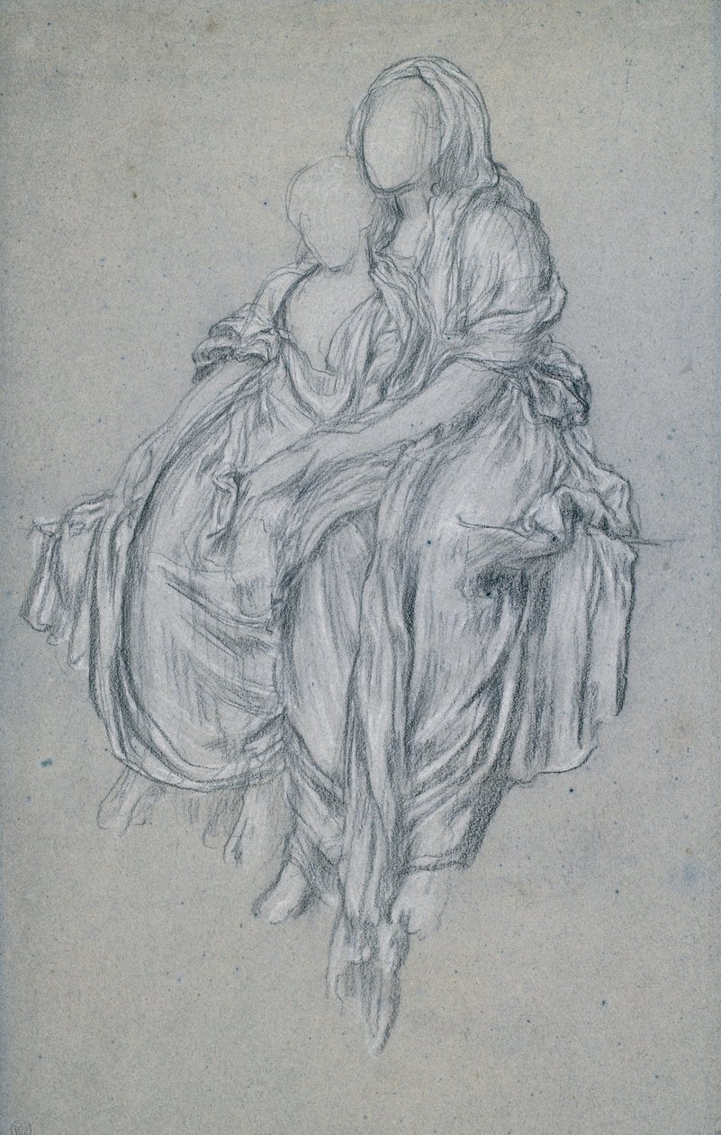 Studie für die Daphnephoria, ca. 1876 von Frederic Leighton