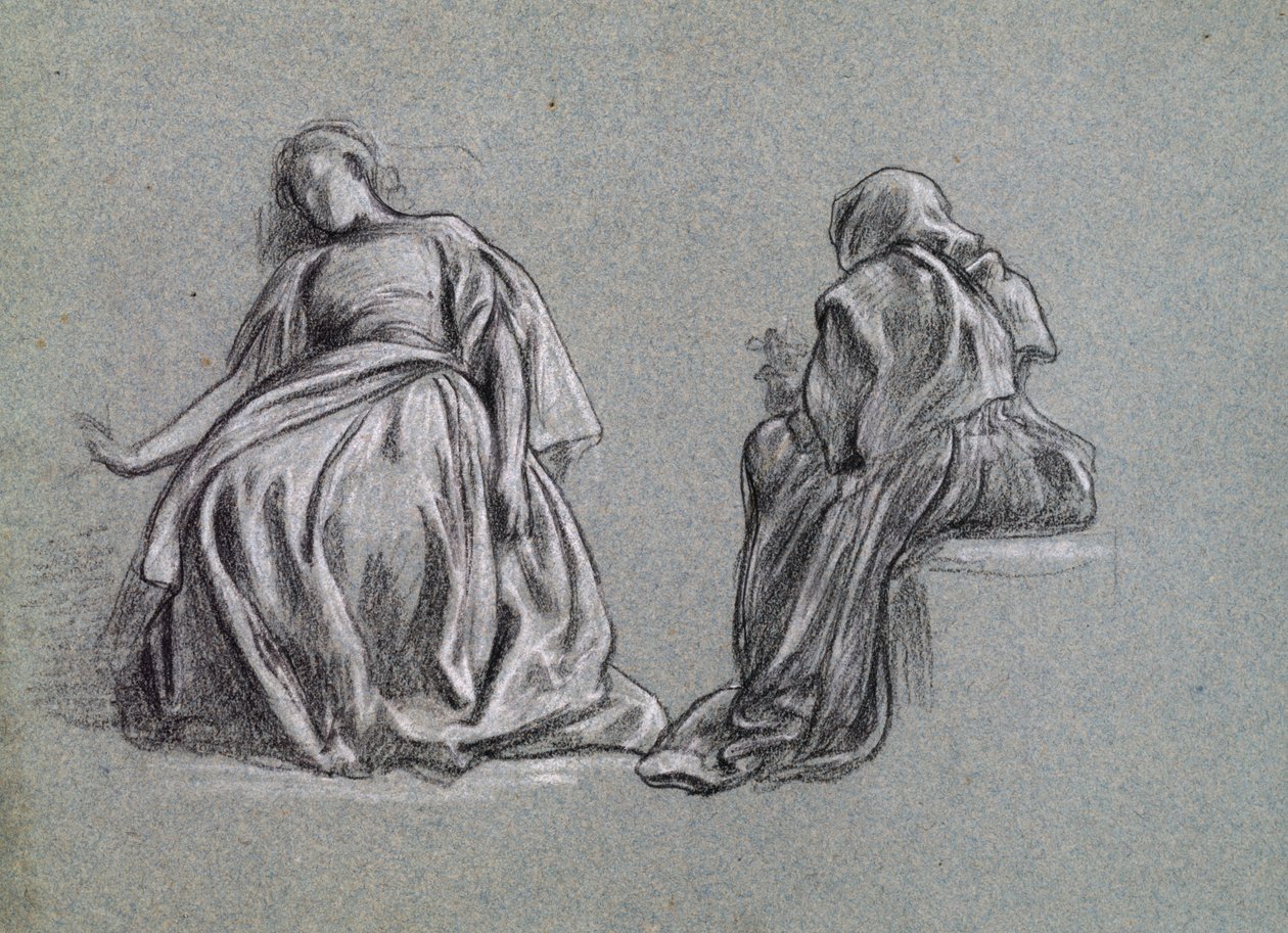 Tessa zu Hause (für George Eliots Romola), 1863 von Frederic Leighton