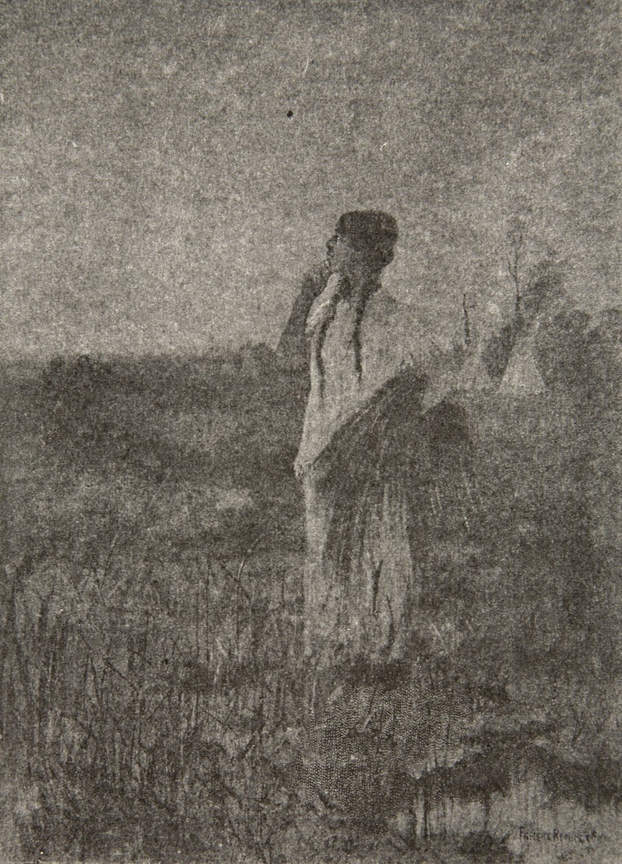 Wie ein Geist, der bei Sonnenaufgang geht, sah er ein Mädchen gehen, aus 