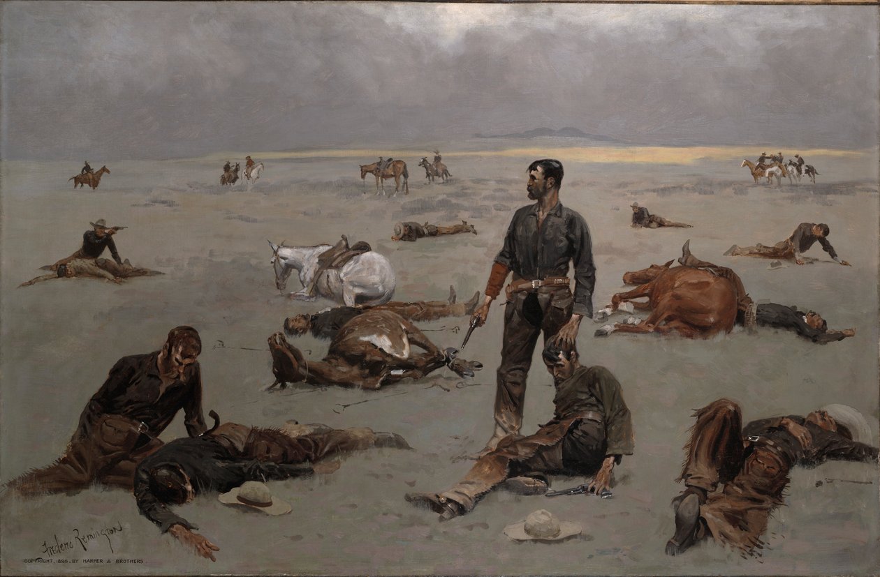 Was eine unmarkierte Kuh gekostet hat von Frederic Remington