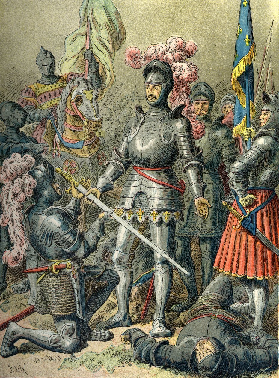 Franz I. in Pavia (1525), Niederlage, bei der er gefangen genommen wurde von Frederic Theodore (after) Lix