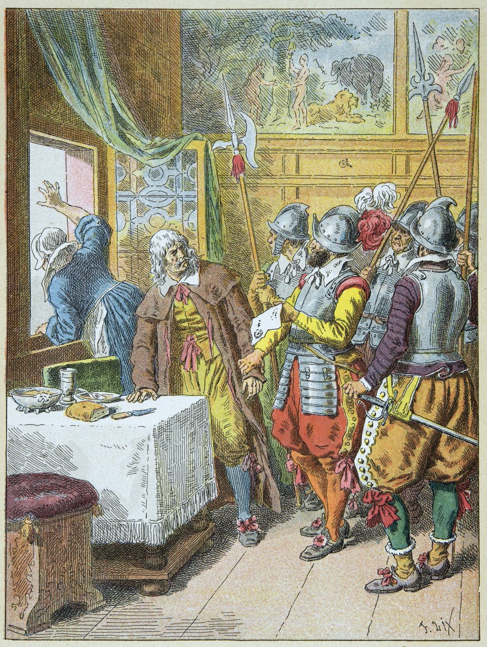 La Fronde: Der Tag der Barrikaden am 26. August von Frederic Theodore Lix