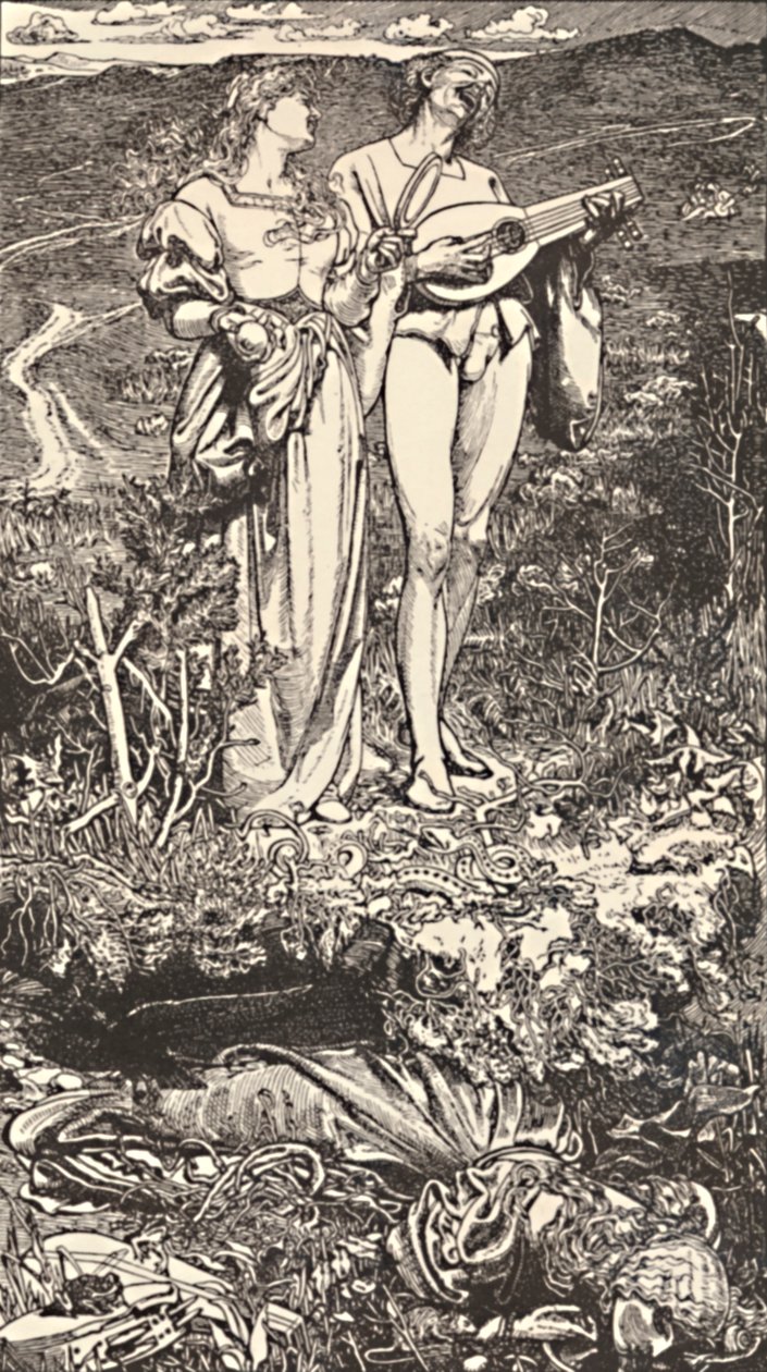 Amor Mundi. Aus Christine Rossettis Gedicht von Frederick Augustus Sandys