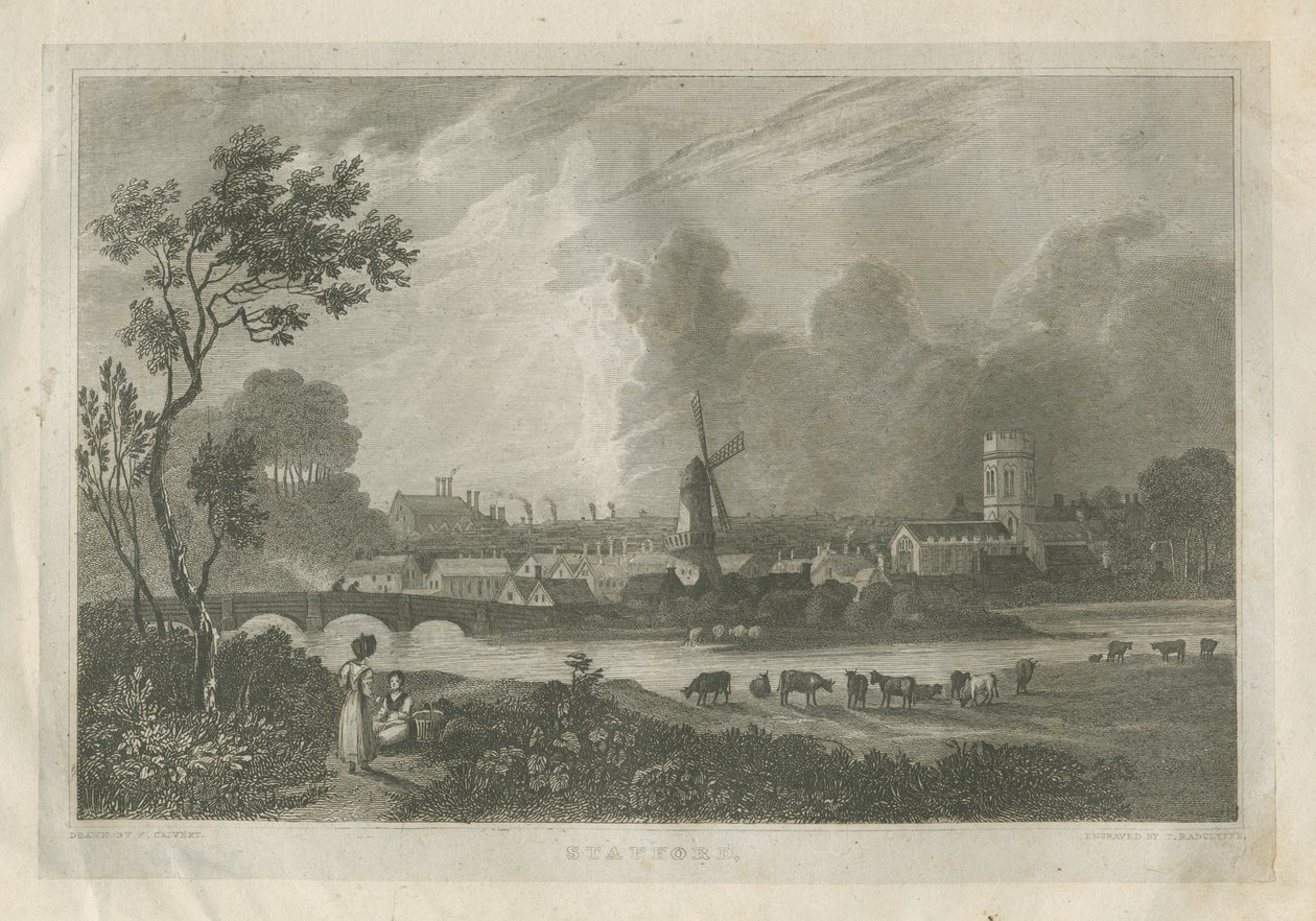 Stafford - Südwestansicht von Frederick Calvert