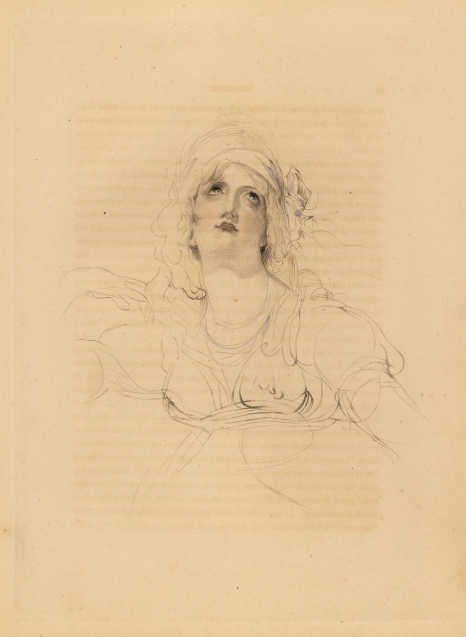 Porträt von Lady Emma Hamilton, Geliebte von Horatio Nelson von Frederick Christian Lewis