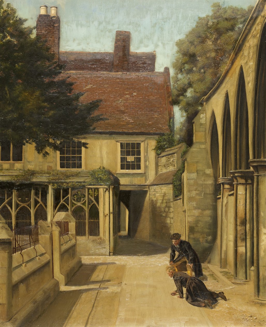 Die kleinen Kreuzgänge, Gloucester von Frederick Dimble Henwood