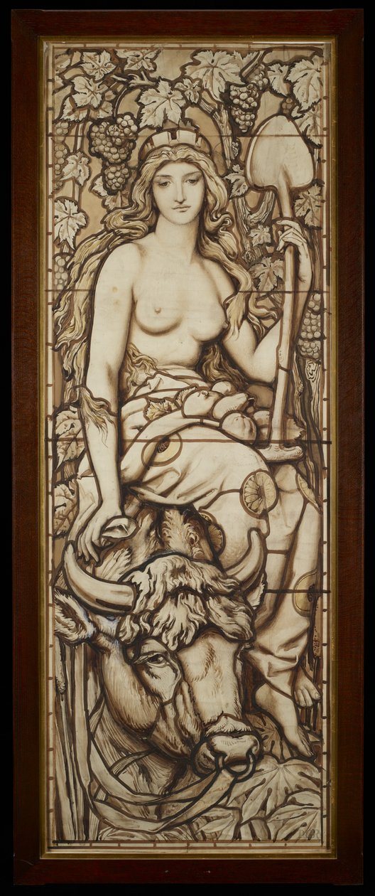 Erde, aus der Serie Die vier Elemente, ca. 1888-89 von Frederick G. Smith