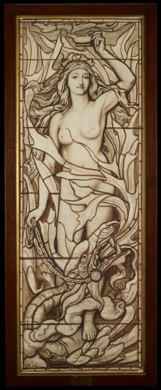 Feuer, aus der Serie Die vier Elemente, ca. 1888-89 von Frederick G. Smith