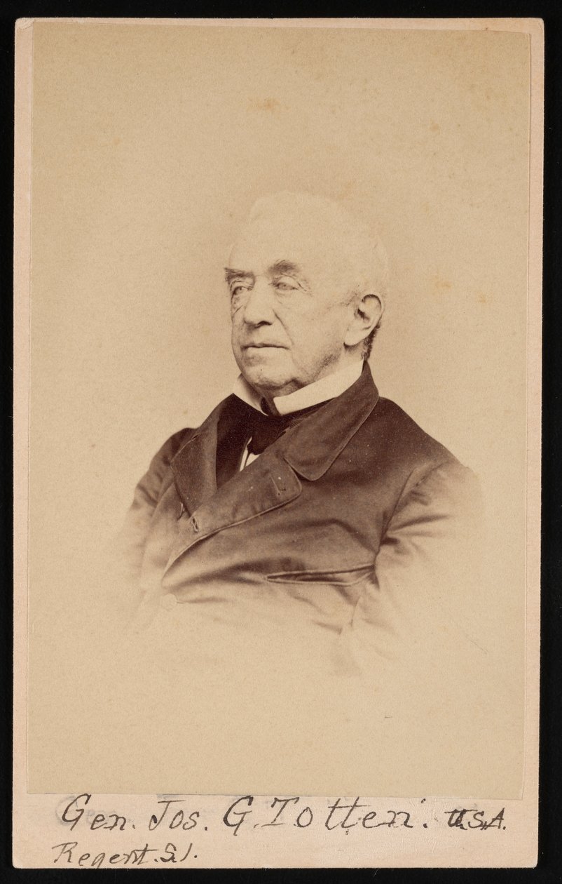 Porträt von Gen. Joseph Gilbert Totten 1788-1864 von Frederick Gutekunst