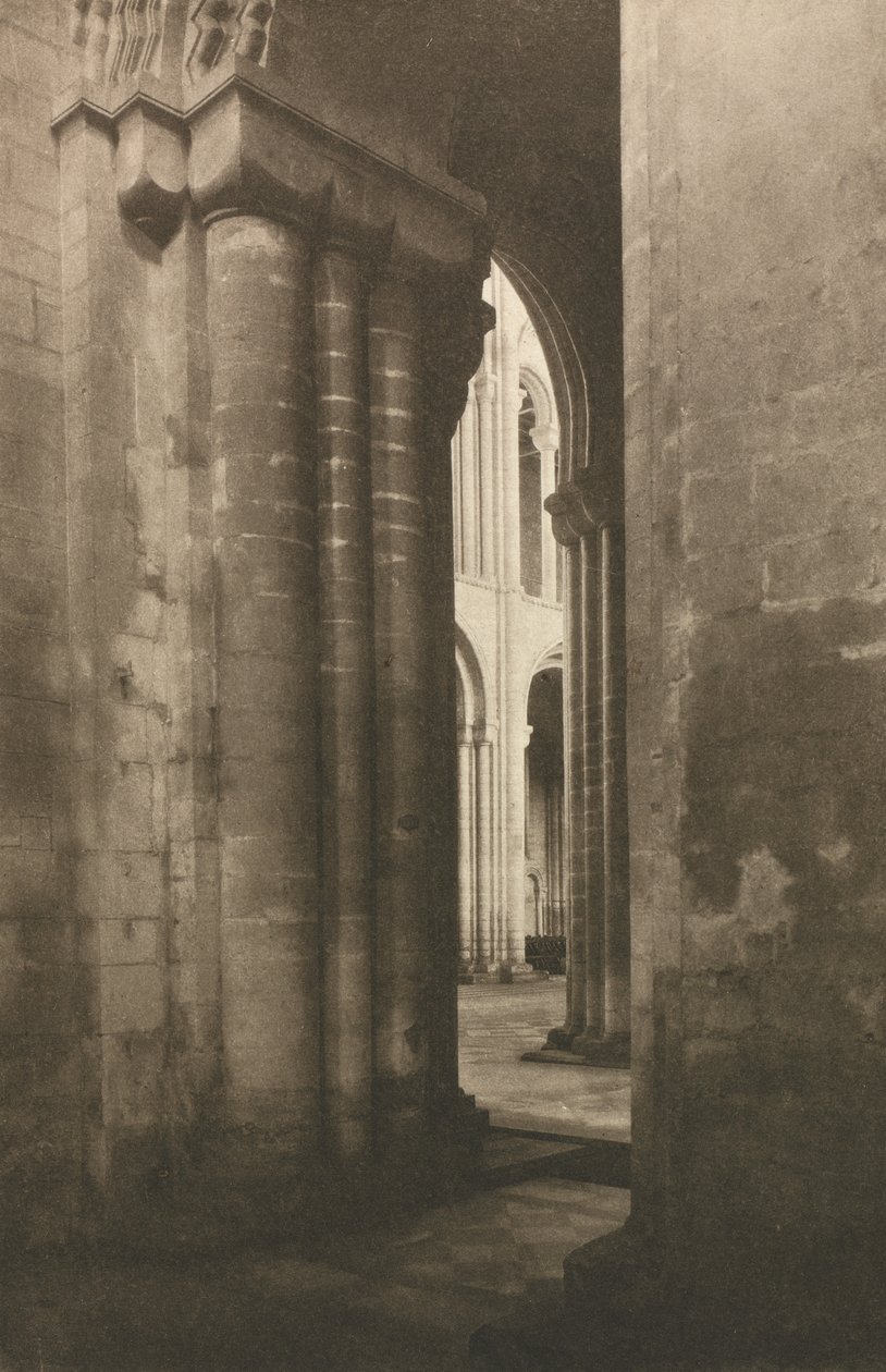 Ely Cathedral: Eine Erinnerung an die Normannen von Frederick Henry Evans