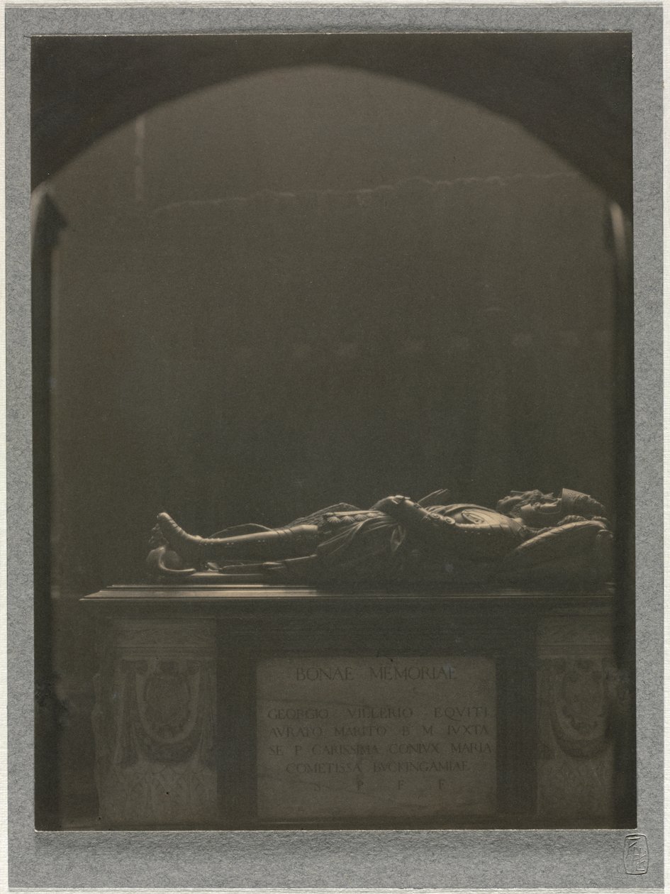 Westminster Abbey, Grab von Sir Georges Villiers (gest. 1605) von Frederick Henry Evans