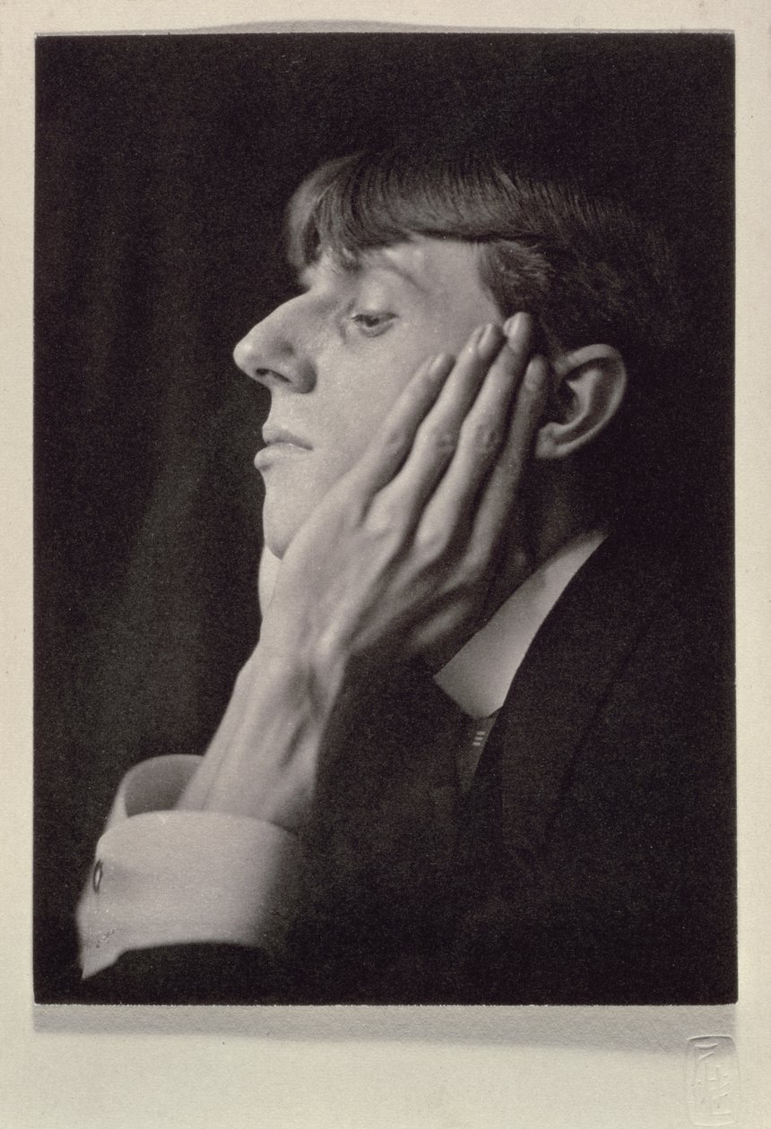 Porträt von Aubrey Beardsley (1872-98) von Frederick Evans (1853-1943) von Frederick Henry Evans