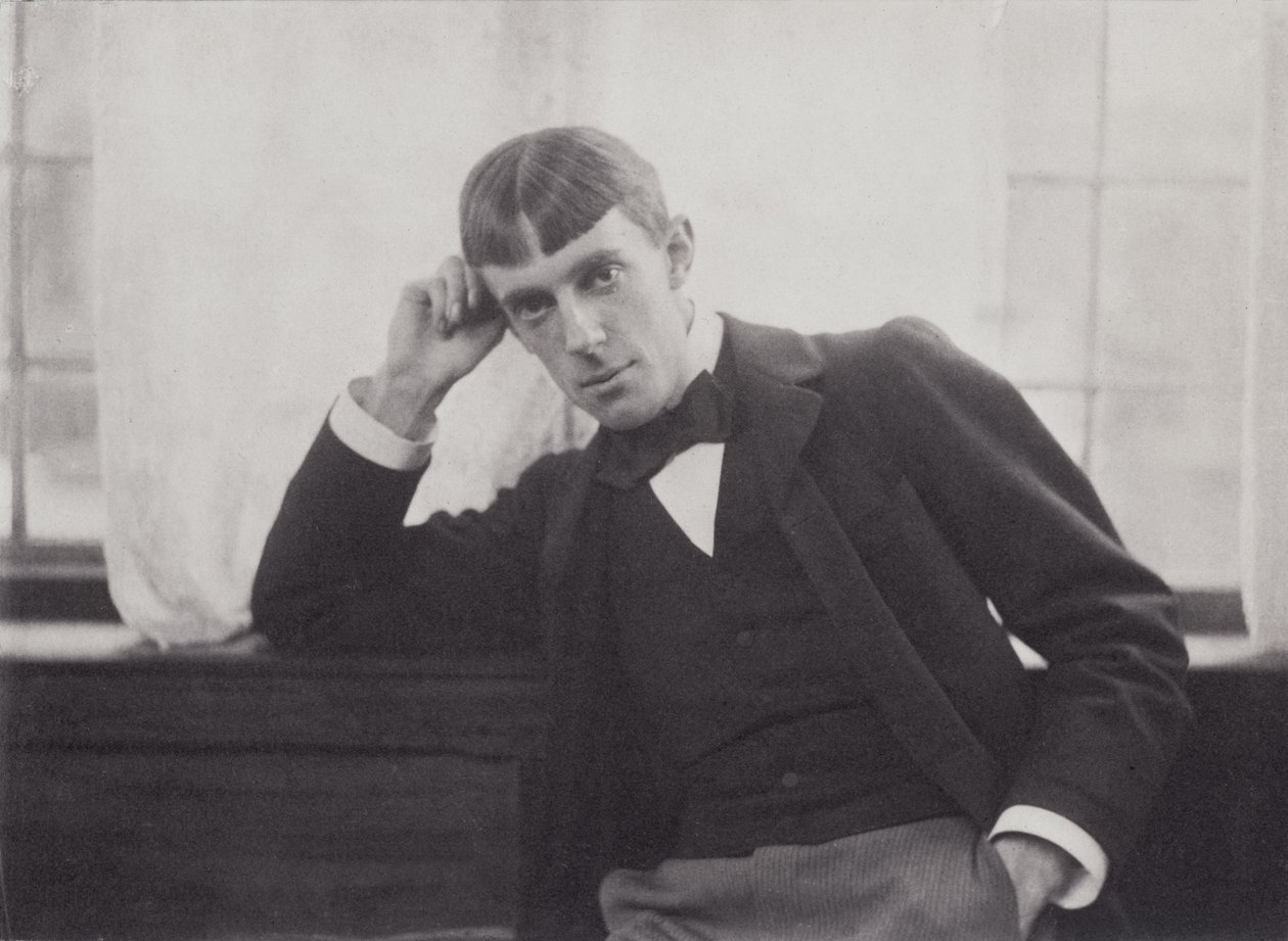 Porträtfotografie von Aubrey Beardsley (1872-98) von Frederick Evans (1853-1943) von Frederick Henry Evans