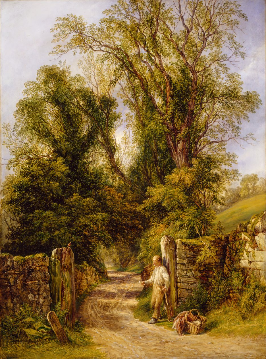 Ein Blick auf Wharfdale, Yorkshire von Frederick Henry Henshaw