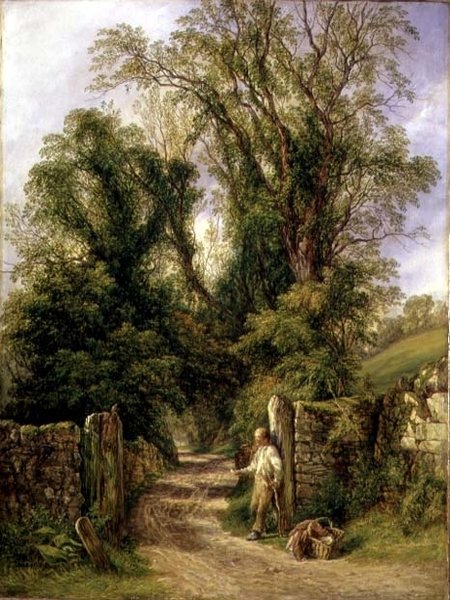 Ein Blick auf Wharfdale, Yorkshire, 1835-1886 von Frederick Henry Henshaw