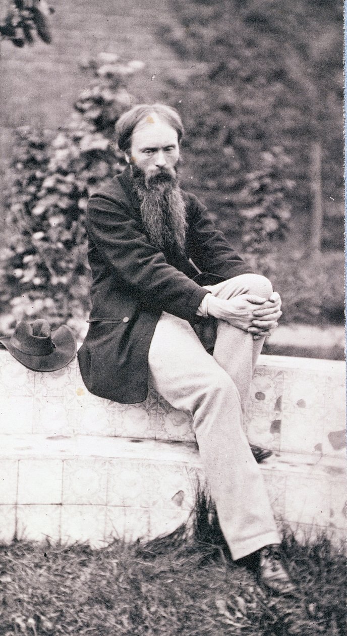 Porträt von Sir Edward Burne-Jones (1833-98) von Frederick Hollyer