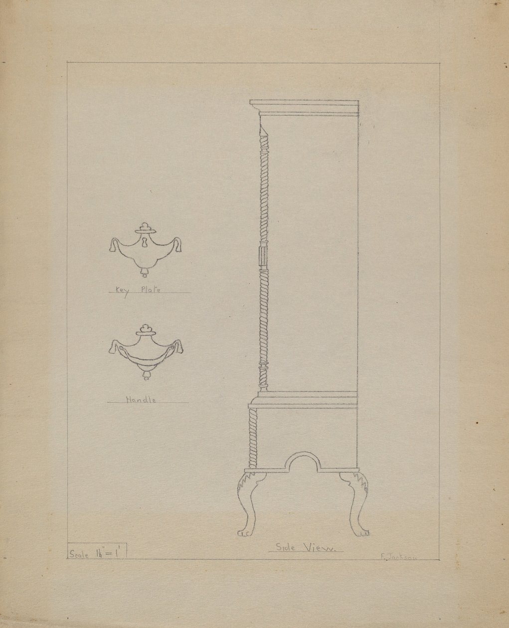 Hoher Schrank von Frederick Jackson