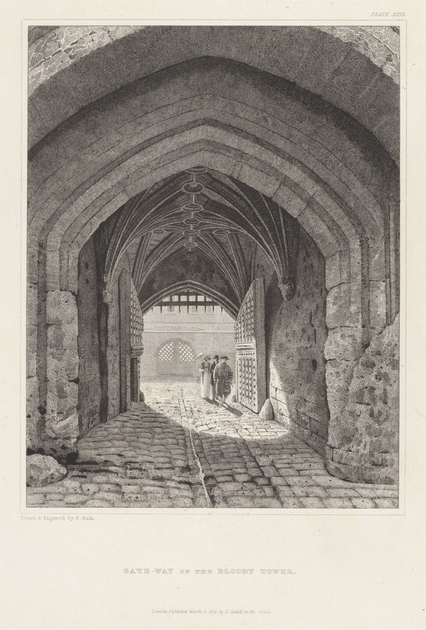 Tor des Blutturms von Frederick Nash