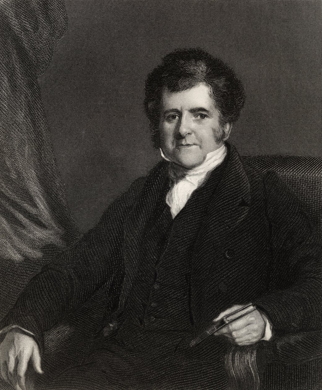 Richard Bright, graviert von H. Cock, aus 
