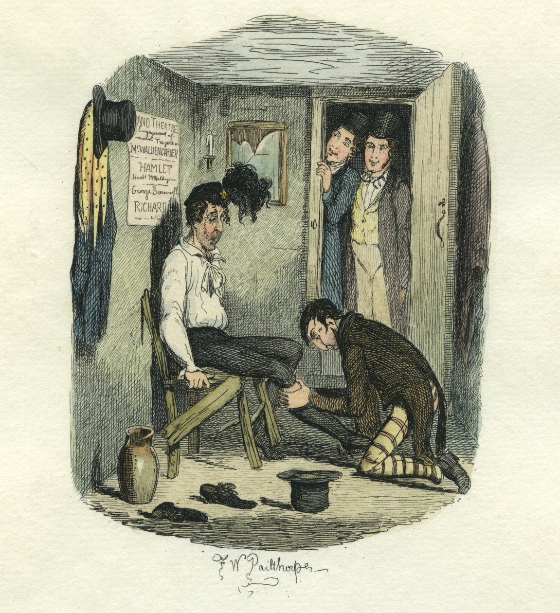 Die Häutung von Hamlet, Große Erwartungen, ca. 1885 von Frederick W. Pailthorpe