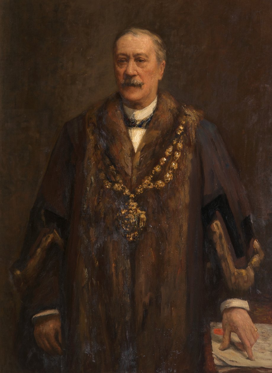 Porträt von James Yates, um 1880-82 von Frederick William Jackson