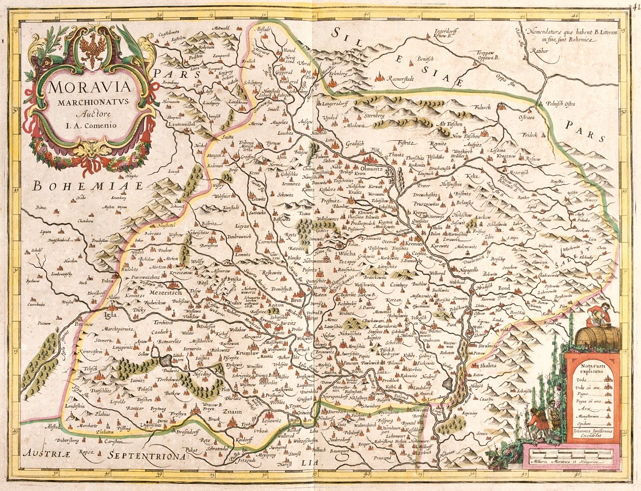 Osttschechische Republik von Frederick de Wit