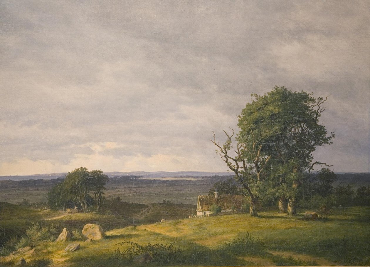 Landschaft aus der Gegend von Esrom von Frederik Rohde