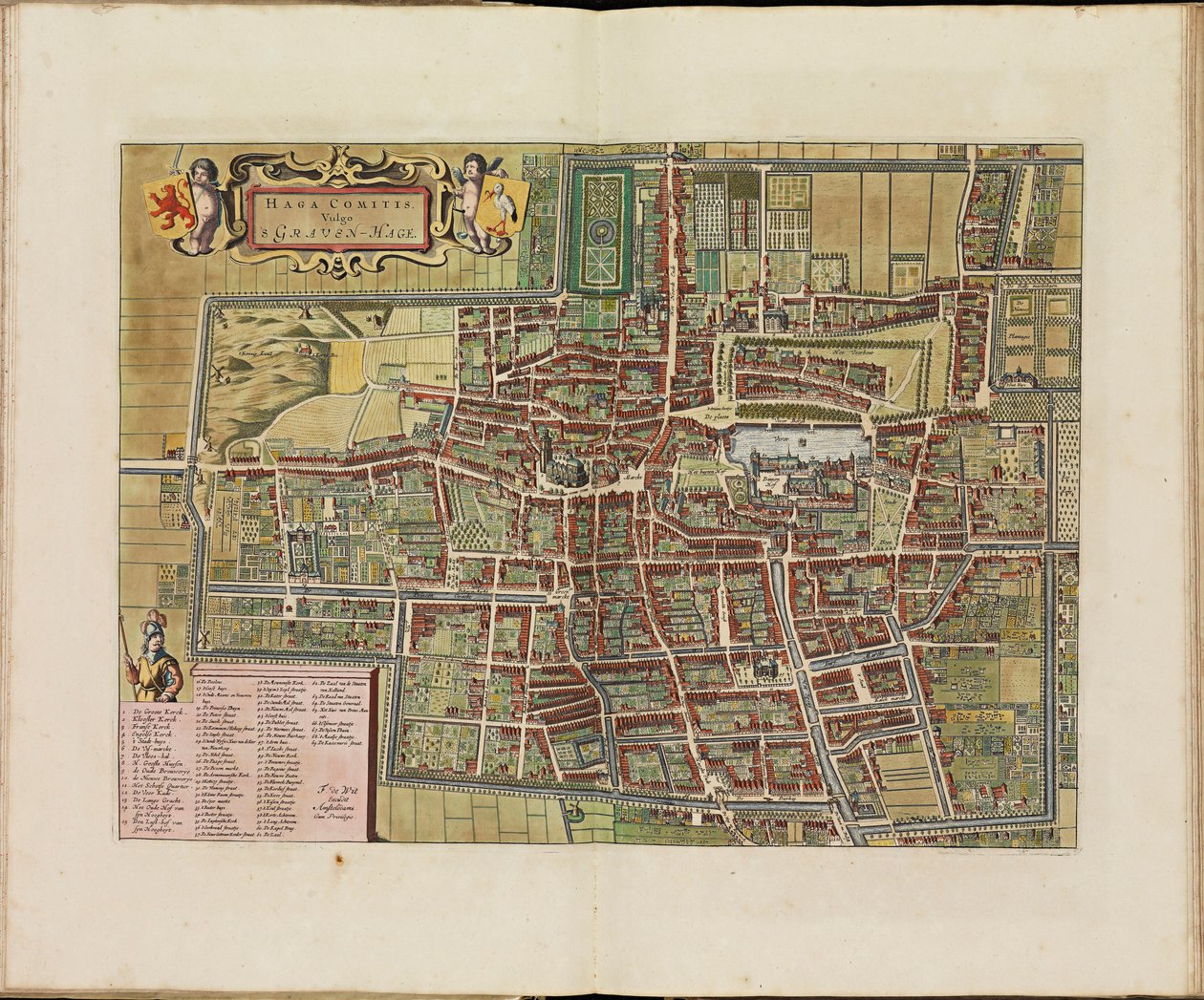 Theatrum ichnographicum omnium urbium et praeclara oppida Belgicarum XVII Provinciarum peraccurate delineatarum von Frederik de Wit